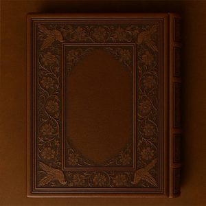 کتاب نفیس طرح چرم