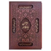 دیوان بابا طاهر گلاسه قاب کشویی برشی(کد:1039)