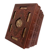 پک5جلدی(قرآن-حافظ-خیام-بوستان-گلستان)تحریر قاب کشویی